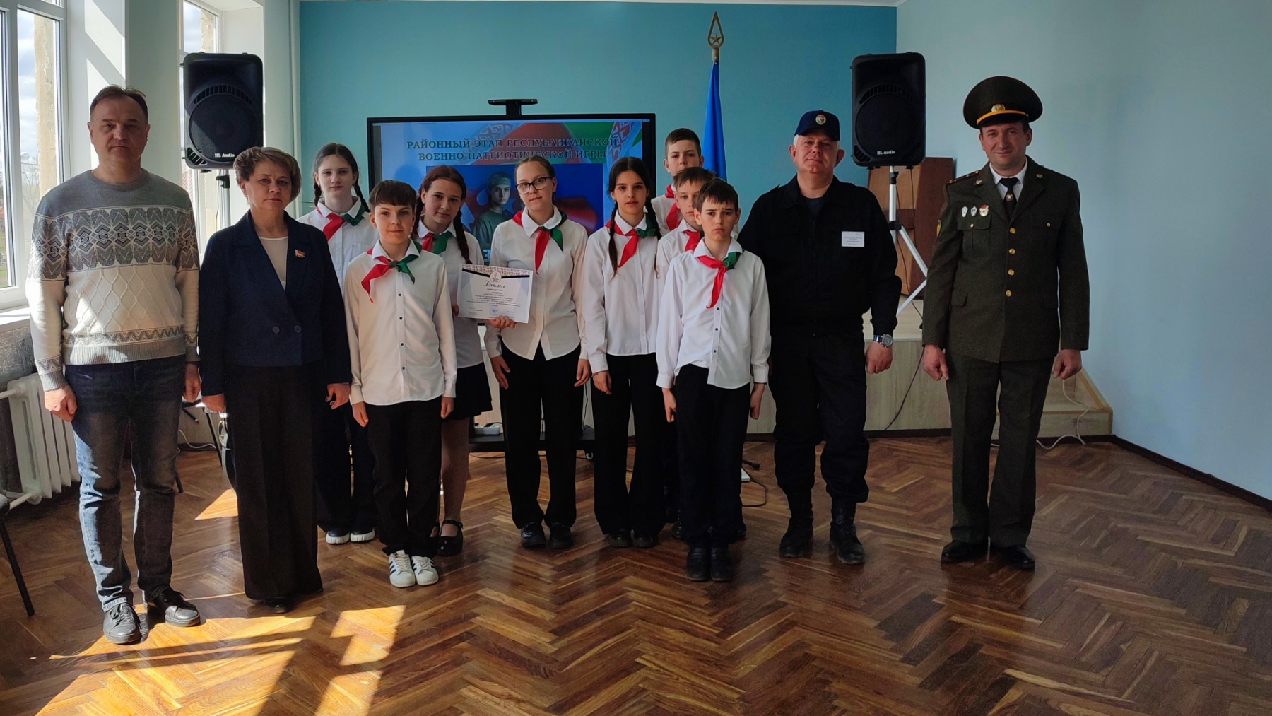 Пионерская «Зарница»: команда «Патриот» в числе лучших района