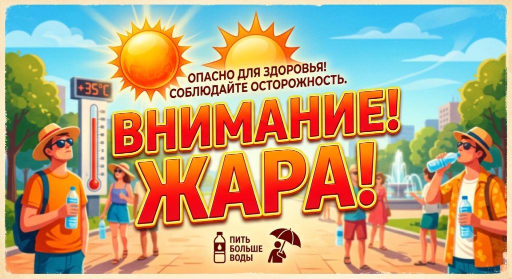 Внимание! Жара