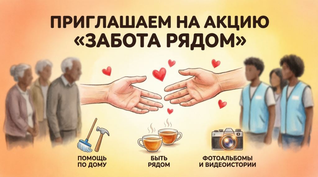 Приглашаем на акцию «ЗАБОТА РЯДОМ»
