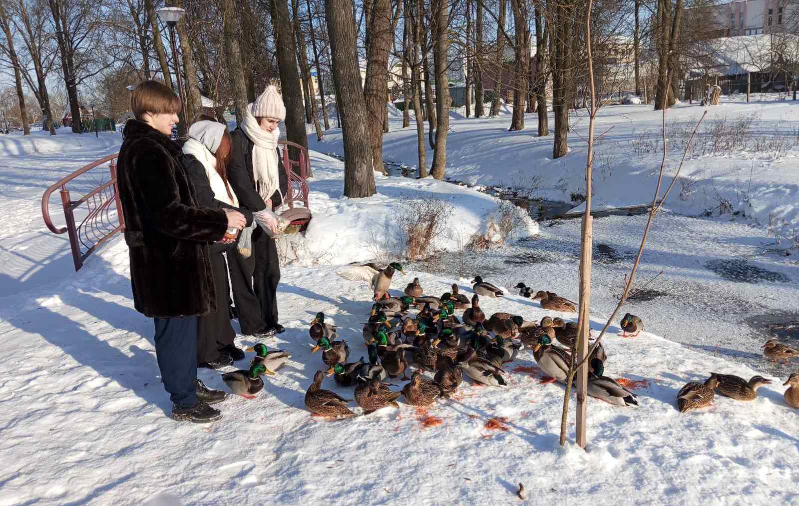 Зима на дворе, добро в сердцах «лескомовцев»